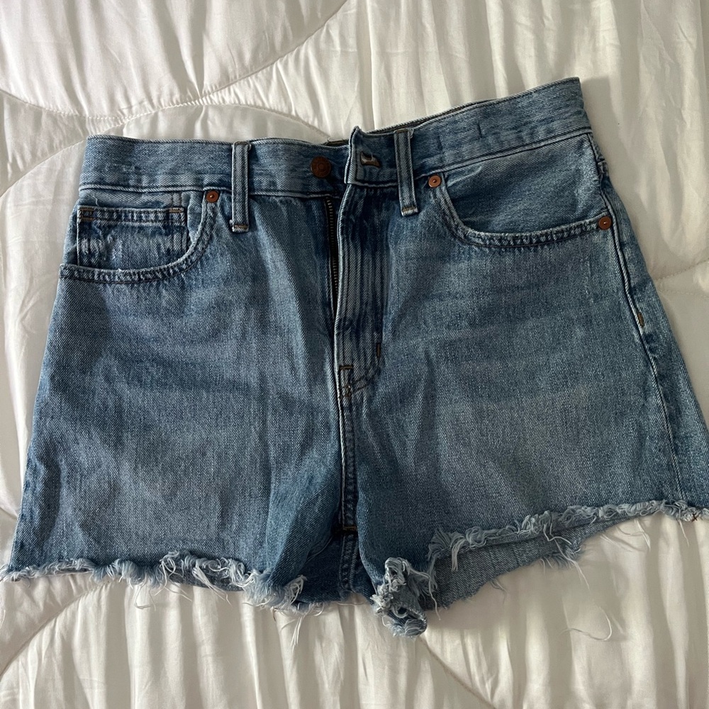 Madewell jean shorts